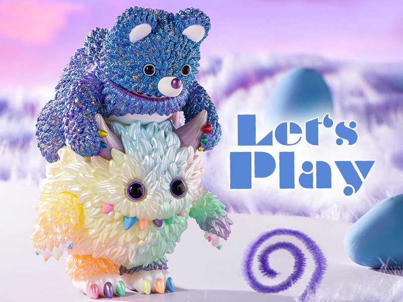 POPMART製 INSTINCTOY Muckey Let's Play ビッグサイズ入荷しました