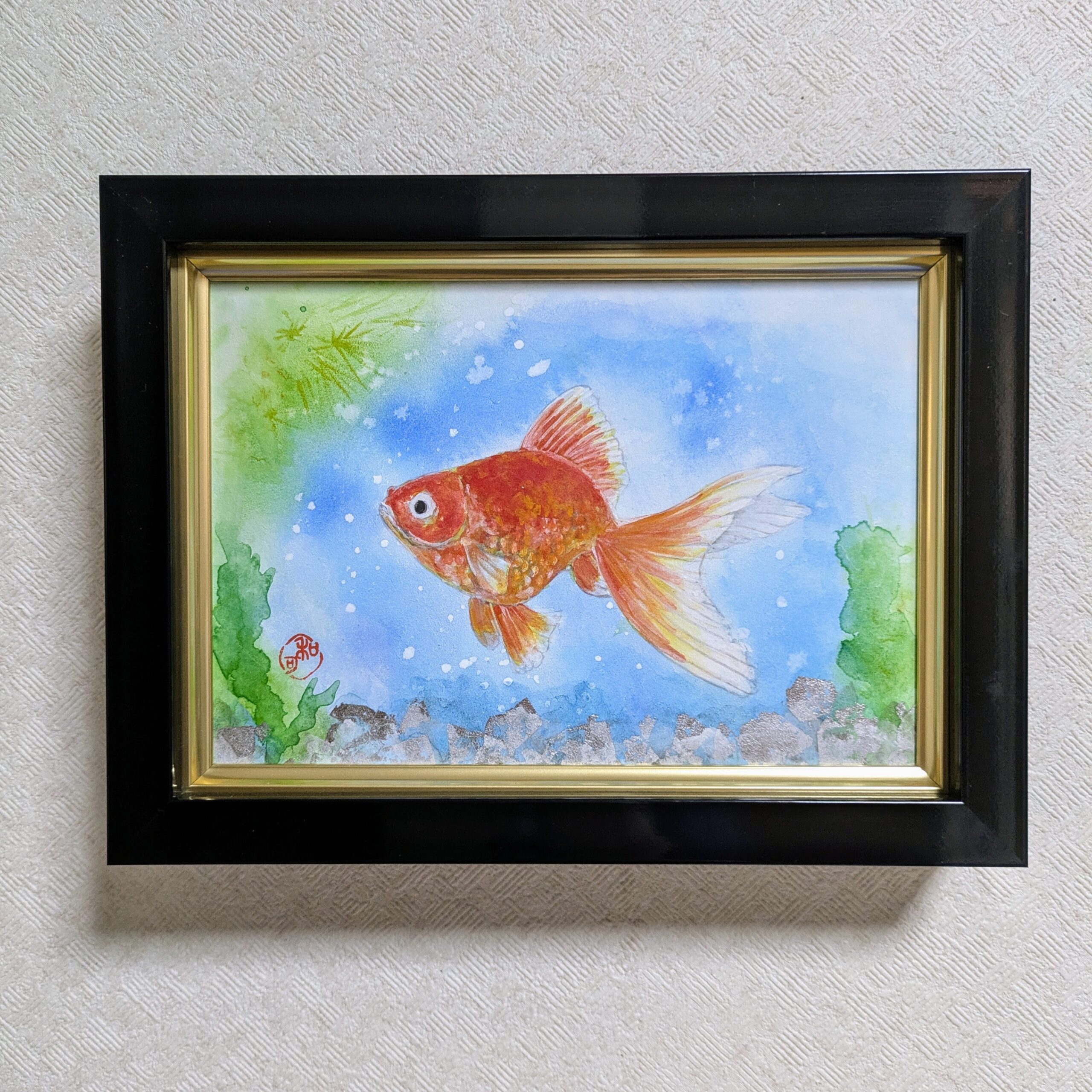 金魚A | K和可 ｜インテリア絵画 アートの専門通販 thisisgallery