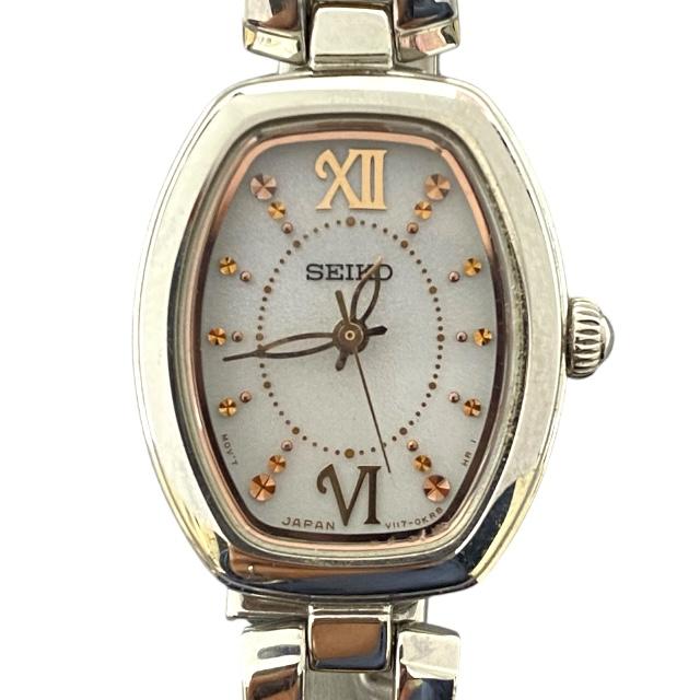 楽天市場】【稼働品】 SEIKO セイコー V117-0ED0 セイコセレクション
