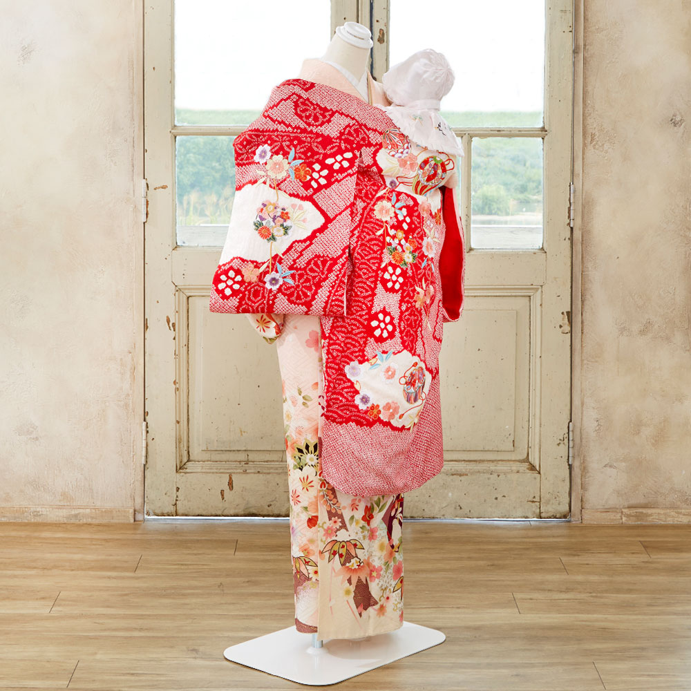 楽天市場】産着 お宮参り 女の子 正絹 初着 御宮参り 祝い着 着物