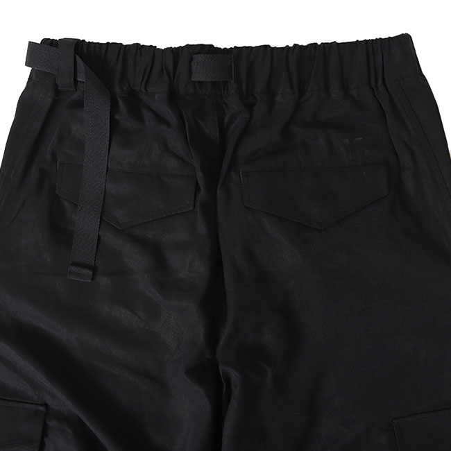 楽天市場】Y-3 ワイスリー ウォッシュ ツイル ベルト付き パンツ