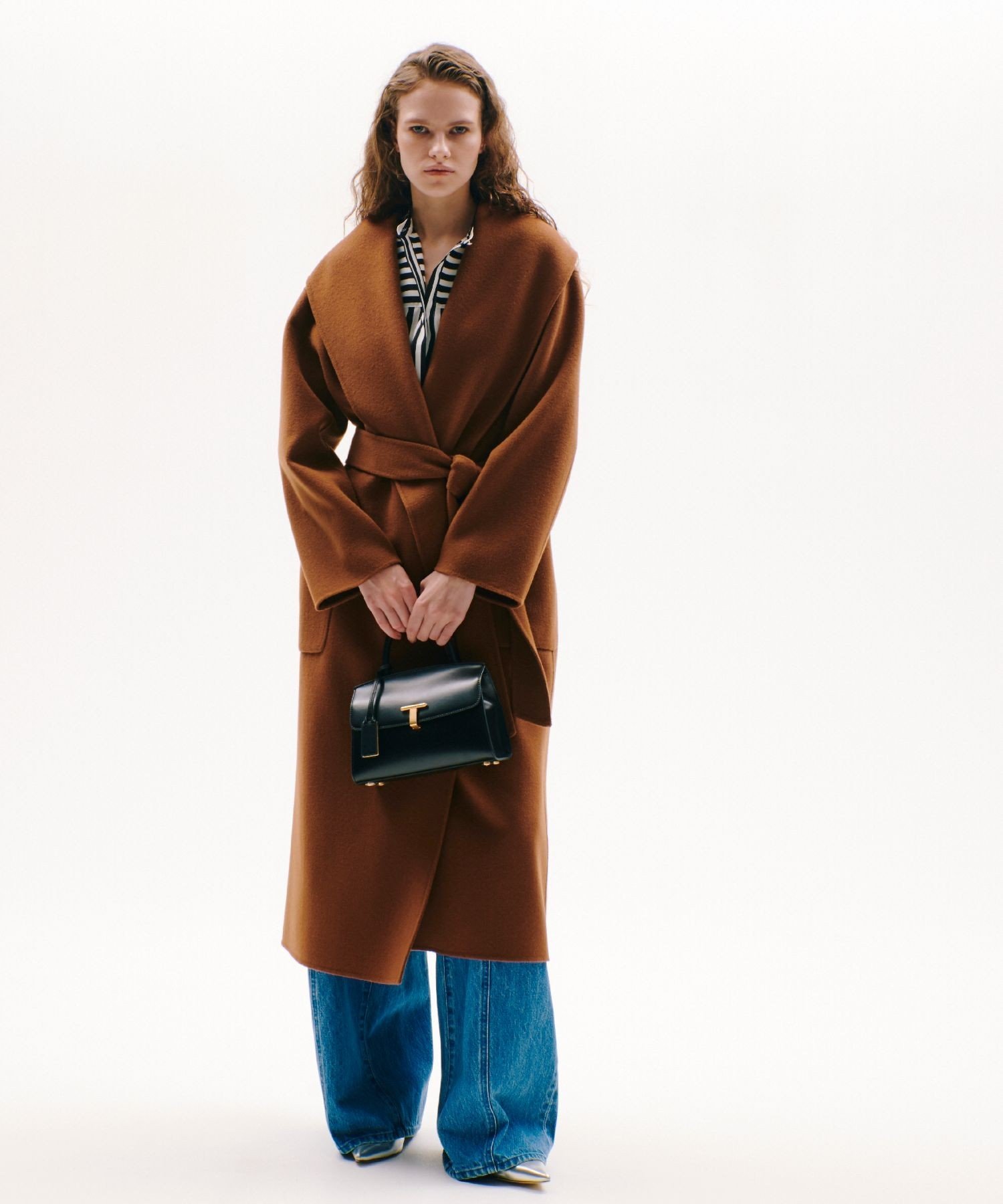 allureville｜カシミヤ混リバービックショールコート | Rakuten