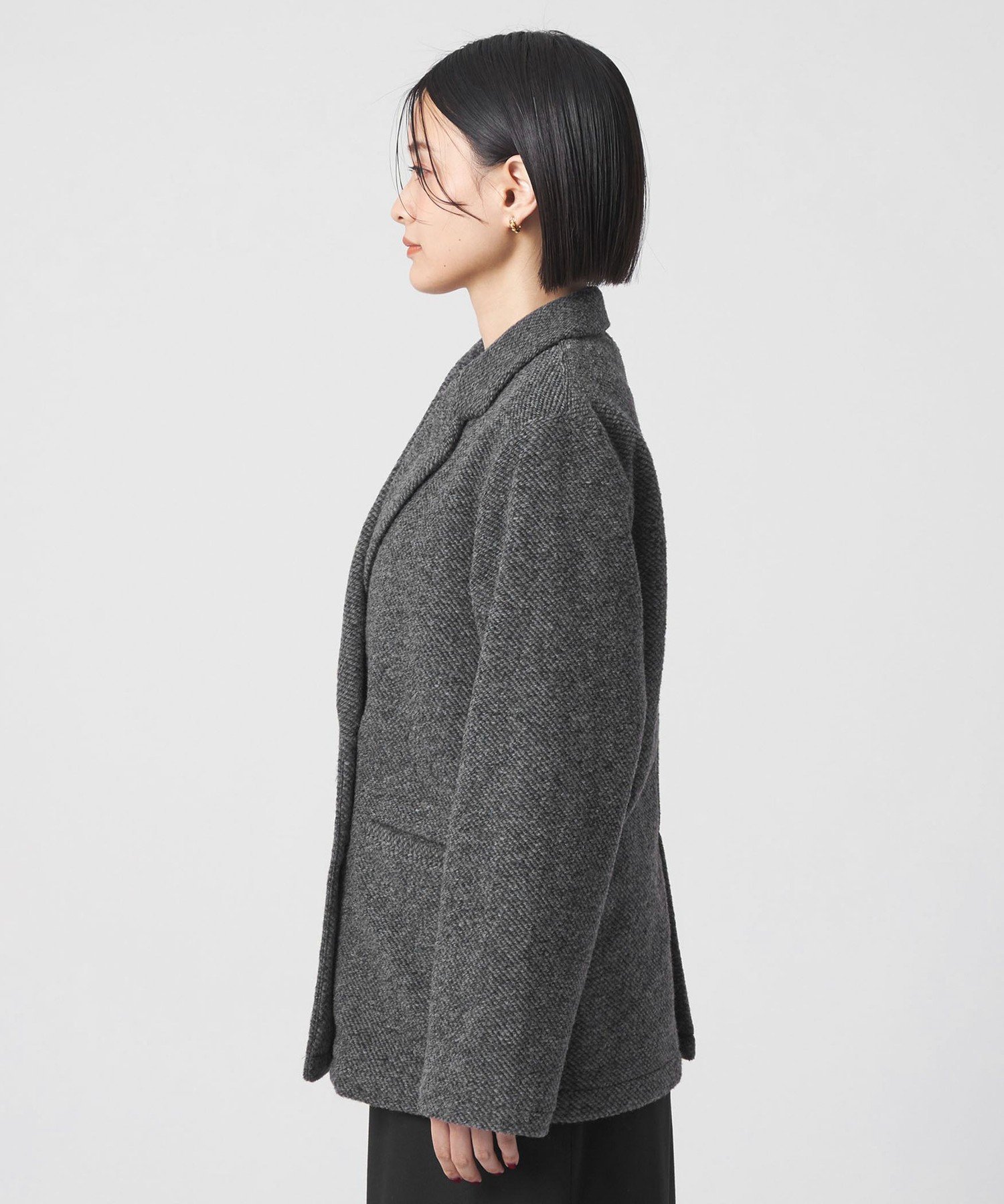 UNITED ARROWS LTD. OUTLET｜ブークレジャージー ダブルジャケット<A