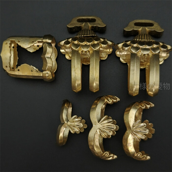 刀 装具 縁頭 ハバキ 目貫 計42点セット