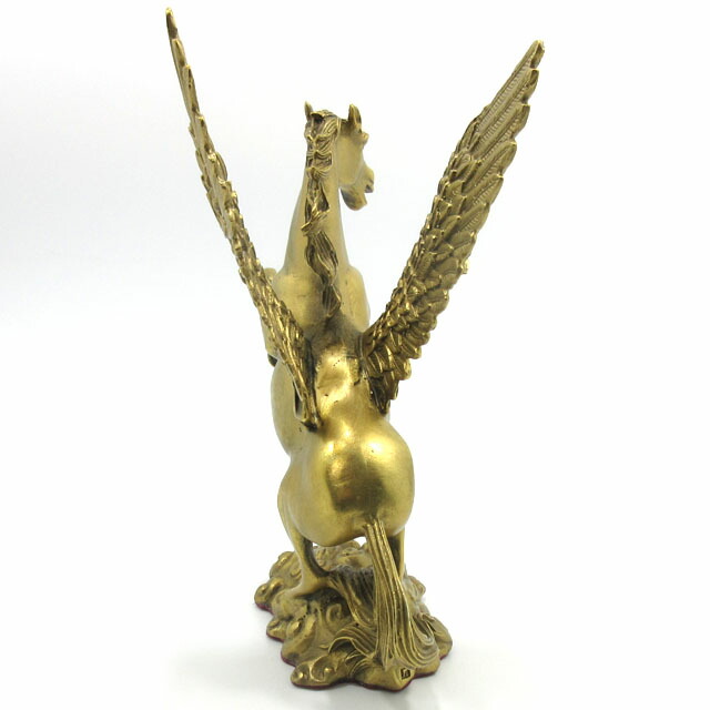 ペガサスの置物 888g 縁起物「成功」「繁栄」「名声」の象徴 ペガサス