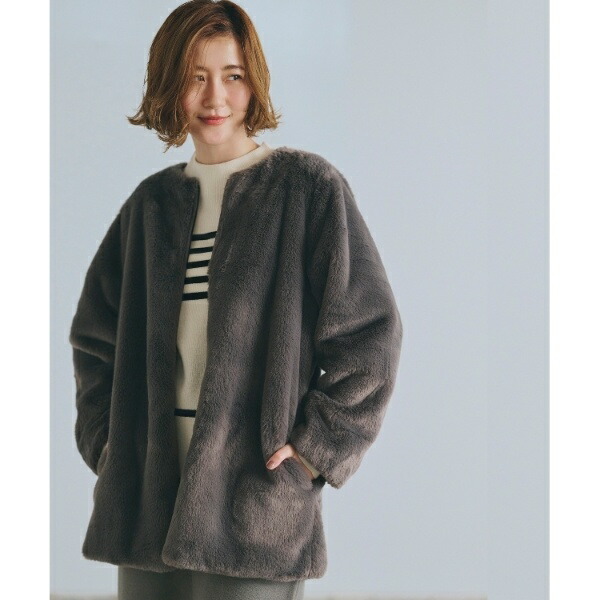 楽天市場】【撥水】4WAYフェイクファーライナーロングマンパ／グローブ