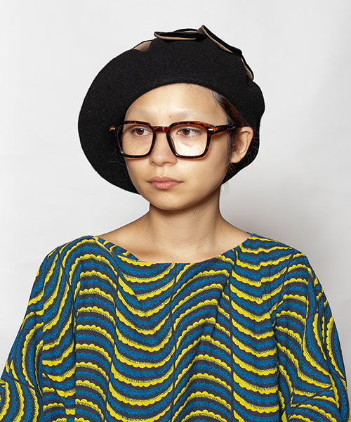 花びらベレー(ONESIZE MOCHA): ベレー帽子通販｜CA4LA公式