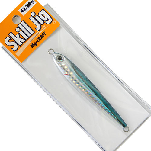 エムジークラフト(Mg-CRAFT) スキルジグ ウェーブホロ 42g キビナゴ