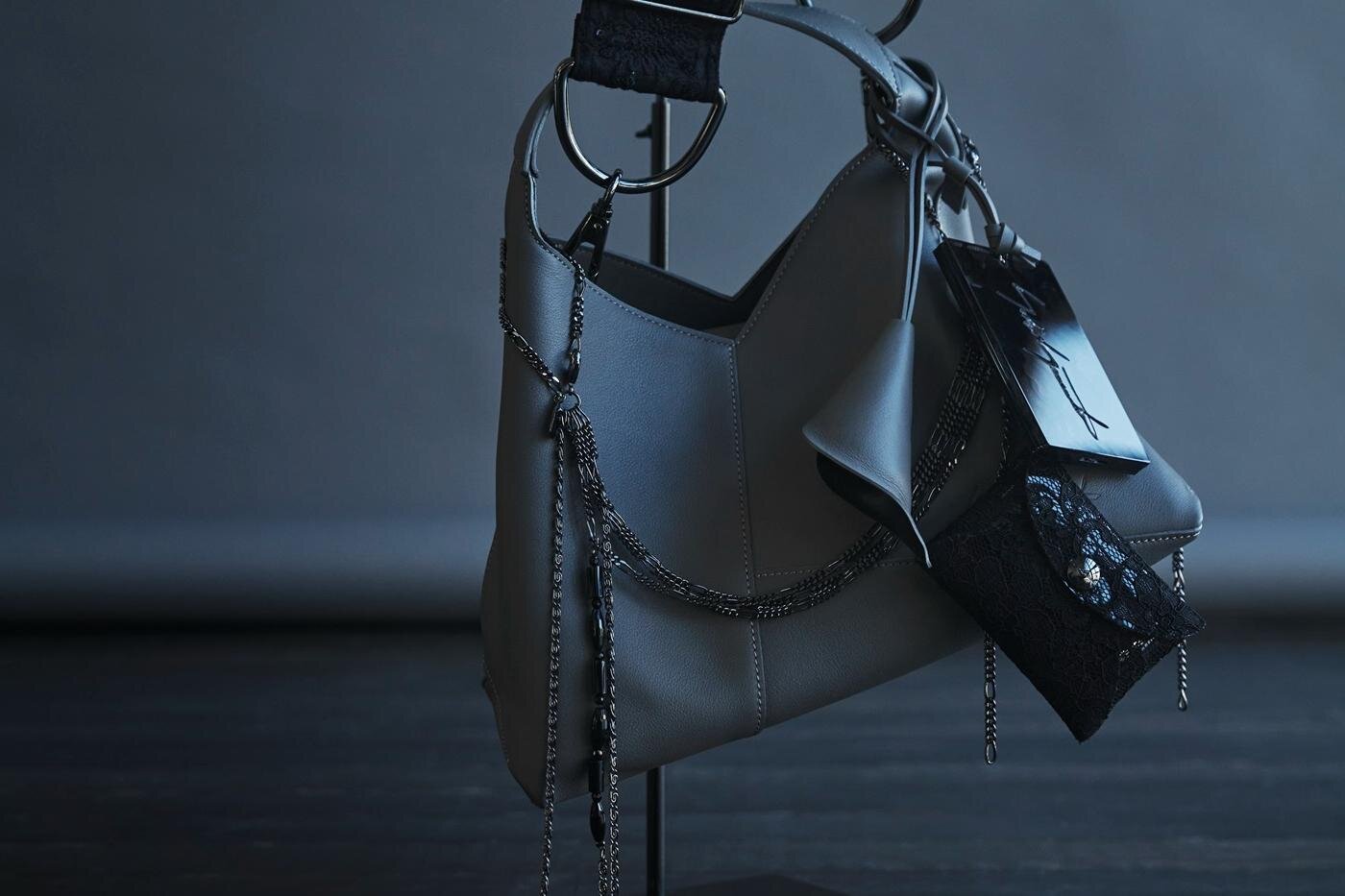 ディスコード ヨウジヤマモト、レザーショルダーバッグ＆インドの