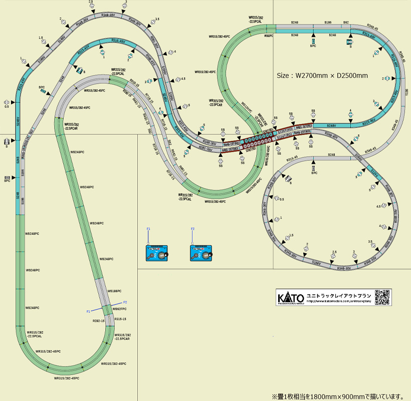 KATO鉄道模型ホームページ | ユニトラック レイアウトプラン特集