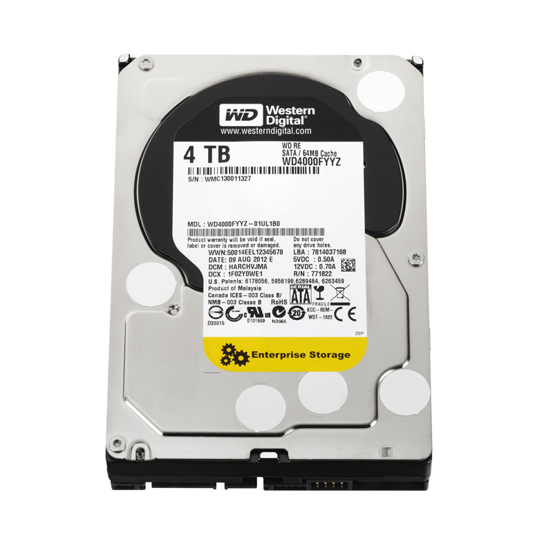 WD Black WD4003FZEX 4TB 7200RPM SATA 6Gb/s 64MB Cache 3.5inch HDD