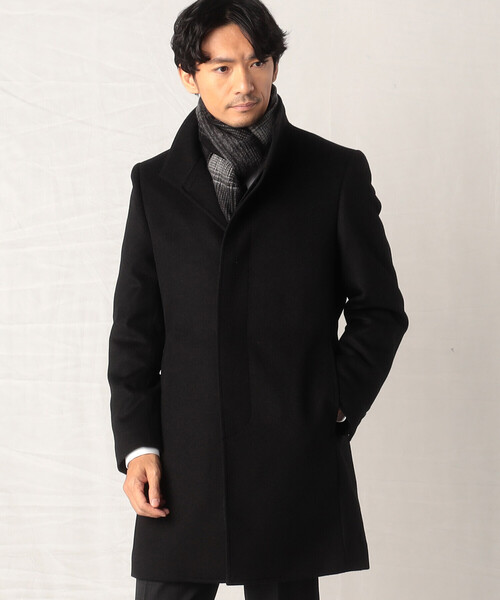 COMME CA MEN（コムサメン） ストール マフラー カシミヤ オンブレー