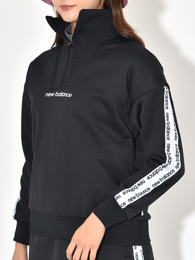 ニューバランスゴルフ 25年秋冬新作 裏フリースハーフジッププル