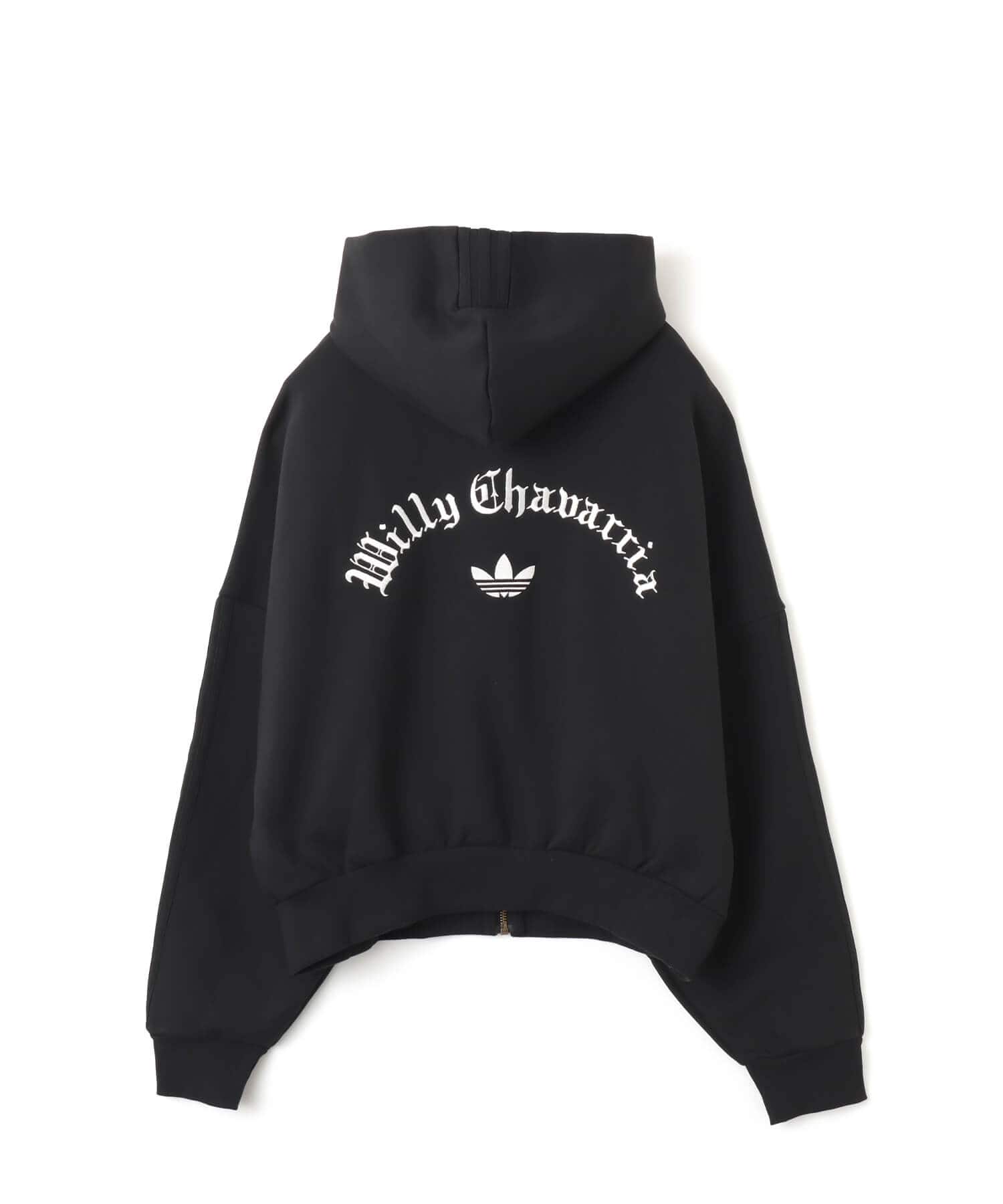 adidas CHAVARRIA SIGNATURE ZIP HOODIE ブラック（アディダス