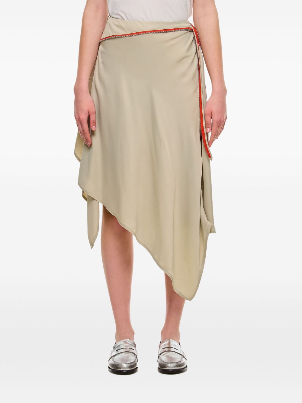 Kiko Kostadinov アシンメトリー スカート | ニュートラル | FARFETCH JP