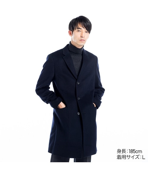 UNIQLO（ユニクロ）の「ウールカシミヤチェスターコート（その他