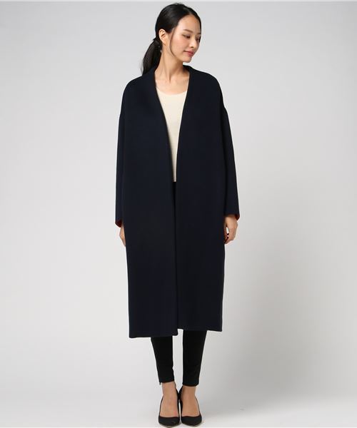 ENFOLD（エンフォルド）の「ソフトリバー ノーカラーコート（その他