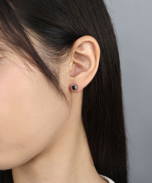 セール】メンズライク スタッドピアス 2セット / チタンポスト(金属