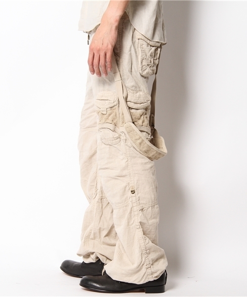 goa（ゴア）の「綿麻ｻｽﾍﾟﾝﾀﾞｰｶｰｺﾞPT（カーゴパンツ）」 - WEAR