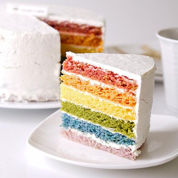 夢幻レインボーケーキ【ヴィーガン＆グルテンフリー】 | 松竹圓