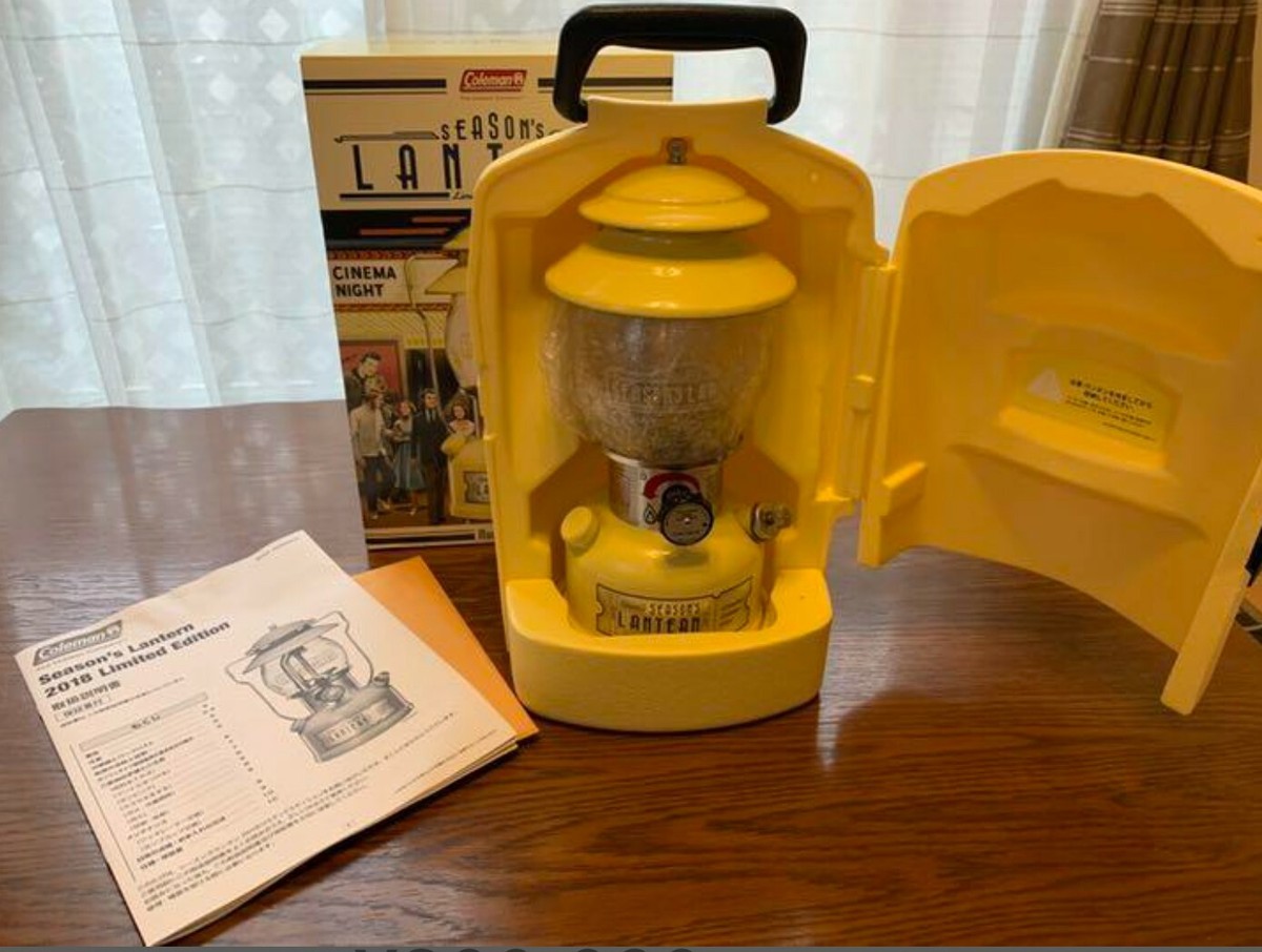 Coleman Seasons Lantern 2018 Limited Edition Yellow Mustard NEW