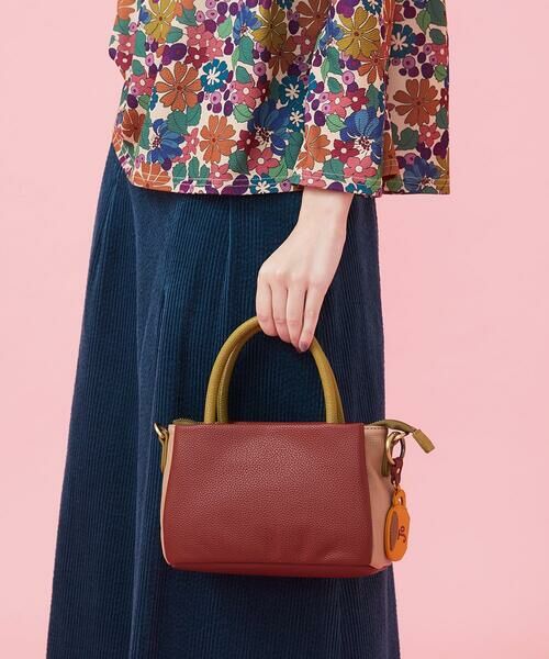 セール】 【2WAY】コップチャームマルチカラーショルダーバッグ