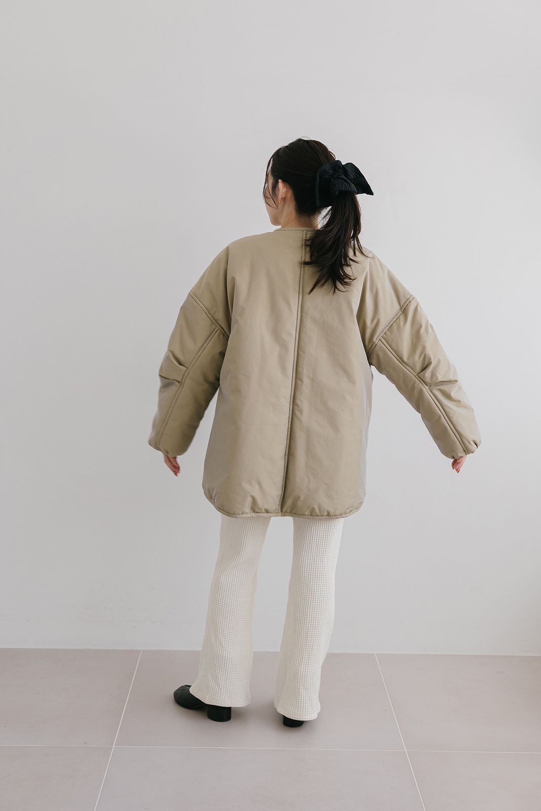 CAVEZA ROSSO - ウインドカフス テントブルゾン (ベージュ) | Sir