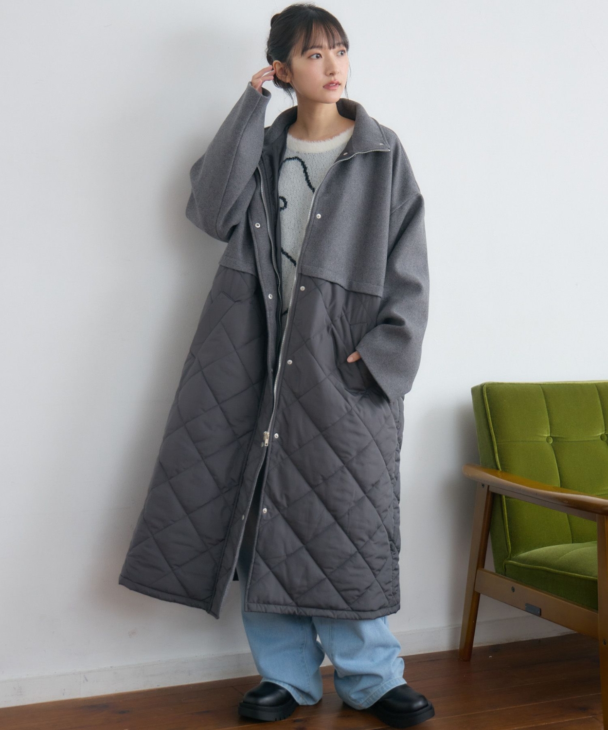 キルトドッキングコート|RETRO GIRL | RETRO GIRL ONLINE STORE レトロ