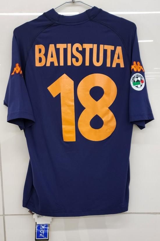 ASローマ（3rd）2000/2001 バティストゥータ＃18 + LegaCalcio