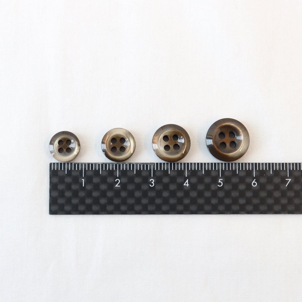 レインボーシェルボタン KF-8 9～13mm - 「ボタンのTSUKASA」ボタン