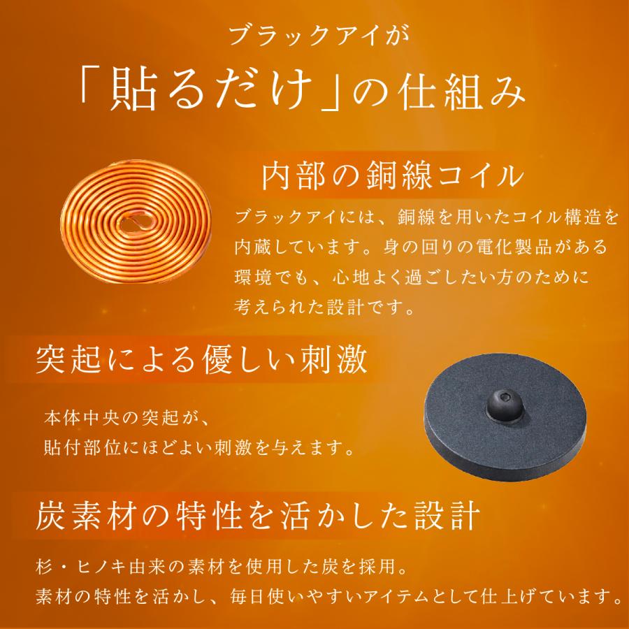 unica（ユニカ） 丸山式コイル ブラックアイ 50個入 貼替シール50枚入