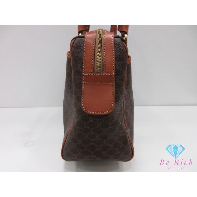 CELINE（セリーヌ） ミニ ボストンバッグ ハンドバッグ マカダム PVC