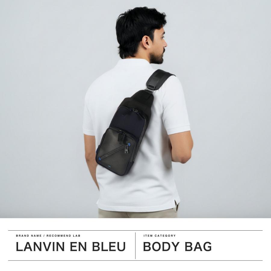 LANVIN en Bleu 最大51%☆2/20限定 ランバン オン ブルー ボディバッグ