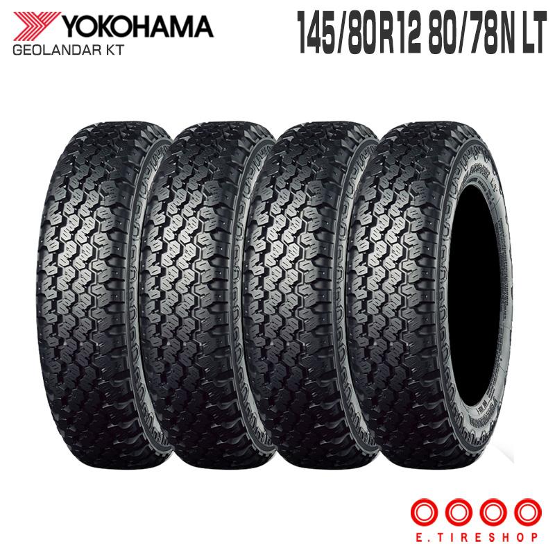 GEOLANDAR 4本セット ジオランダー KT Y828C 145/80R12 80/78N LT 12