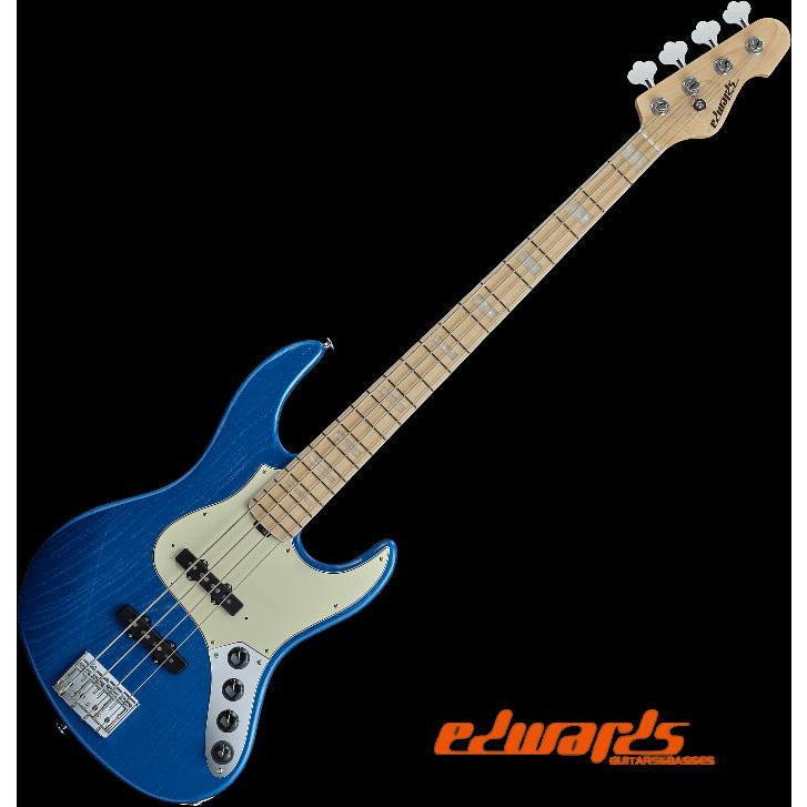 ESP EDWARDS E-AMAZE-AS-4/M Solid Metallic Blue エドワーズ エレキ