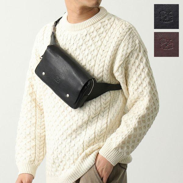 IL BISONTE（イルビゾンテ） ベルトバッグ BBB053 メンズ レザー