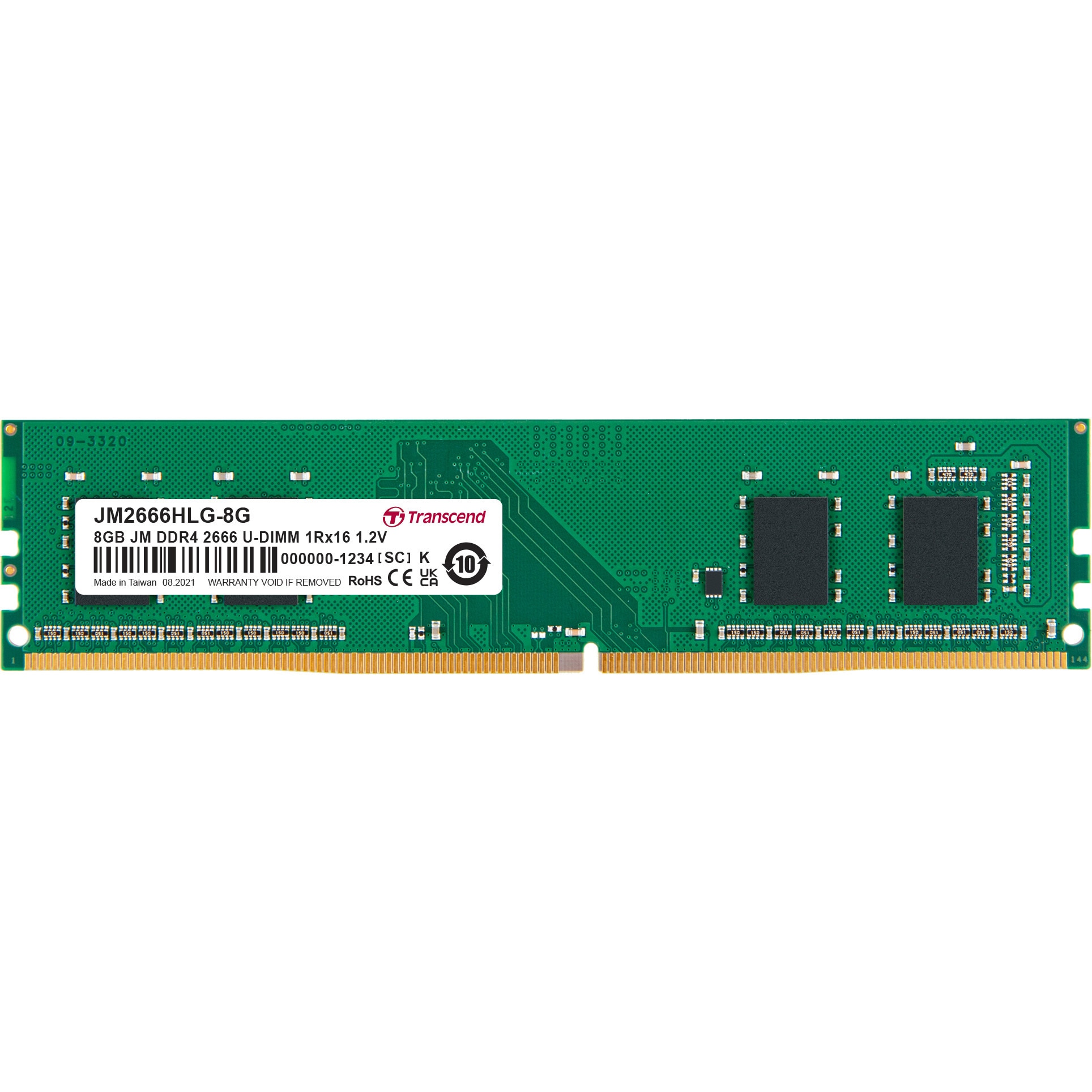 JM2666HLG-8G デスクトップPC用メモリ PC4-21300(DDR4-2666) 1.2V