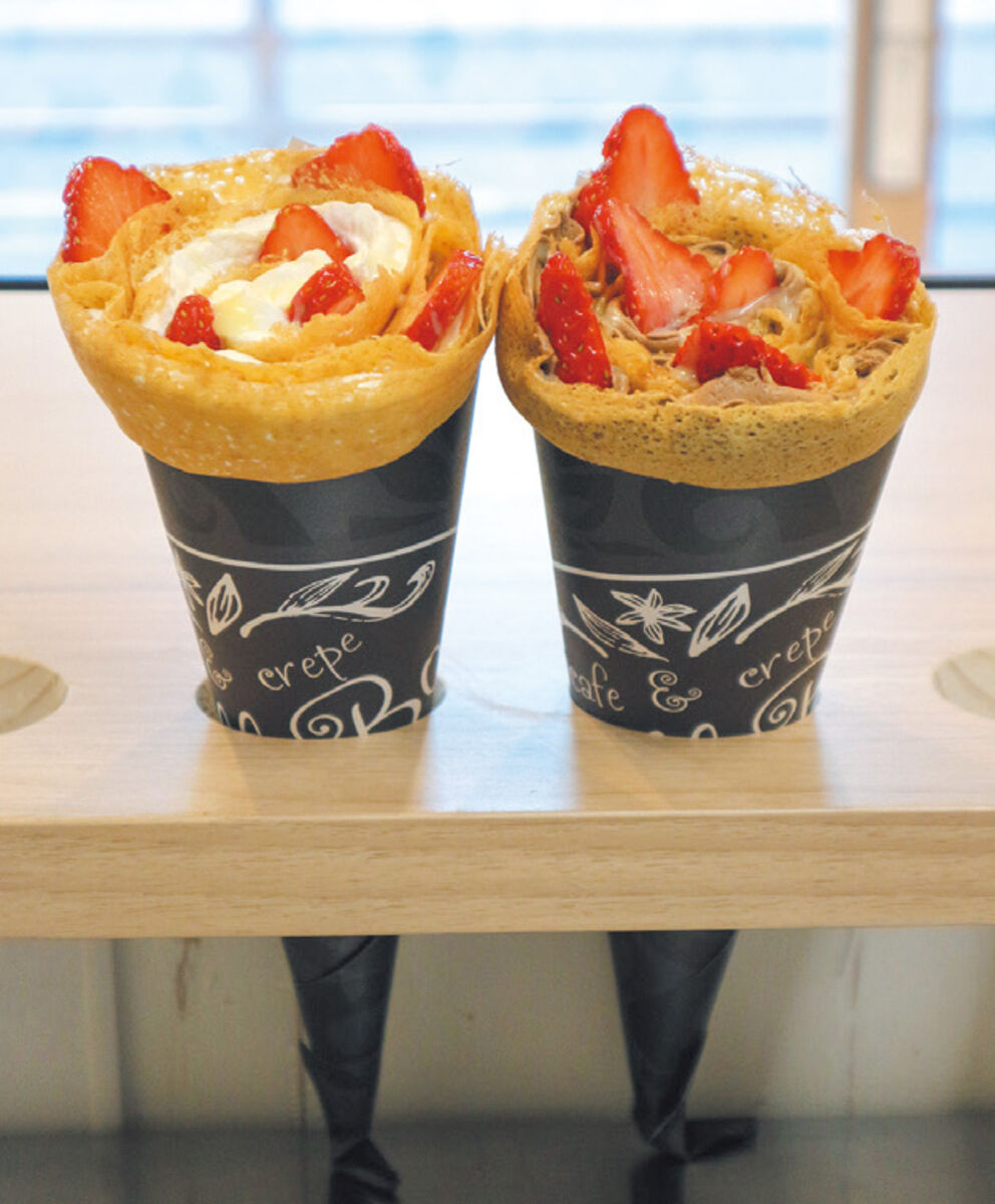 ふわふわ生地のクレープ 定番メニューは約30種＜太白区長町