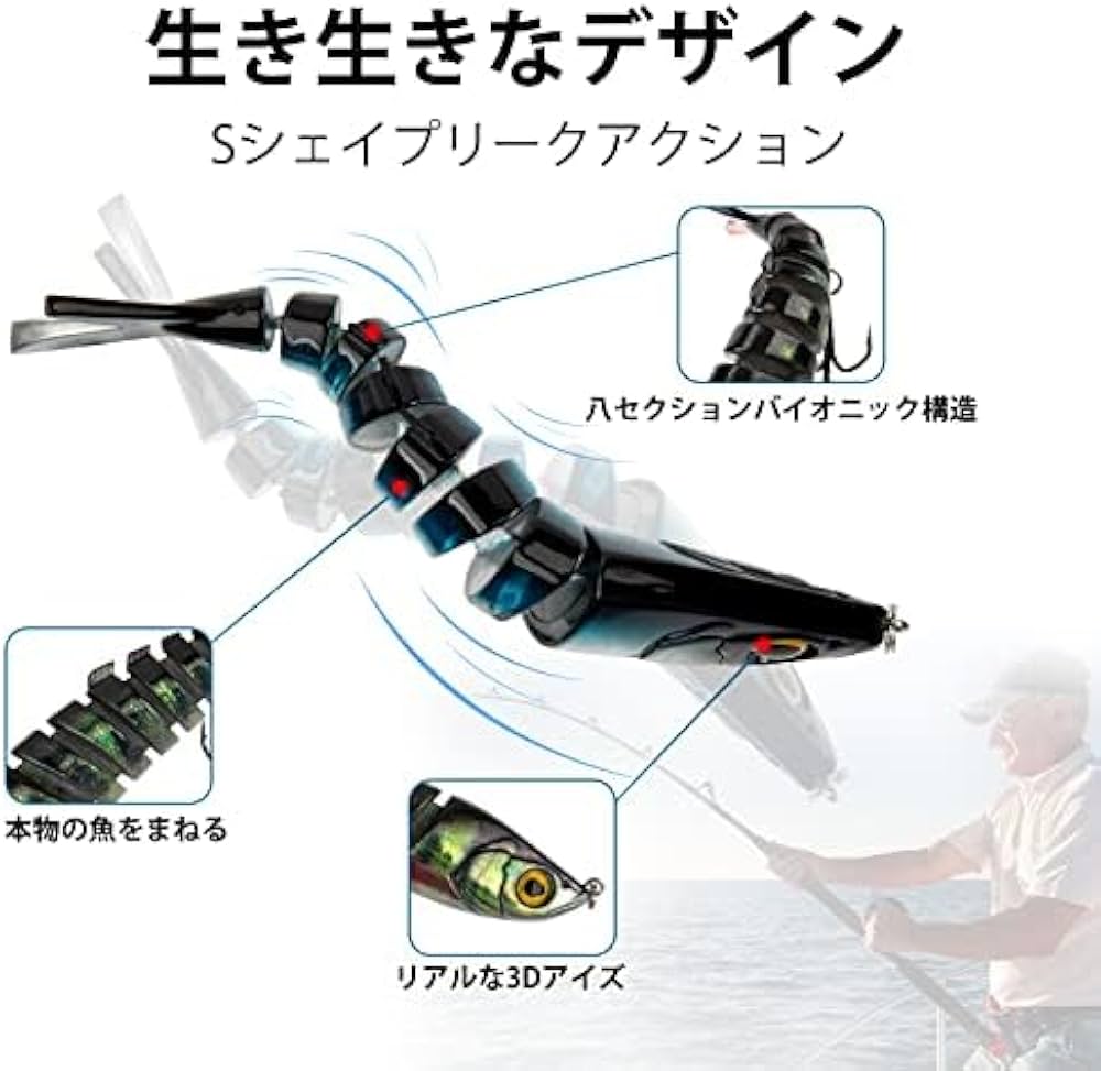 Amazon.co.jp: キンドウム（KINGDOM）ビッグベイト ルアー ジグ セット