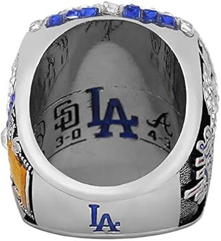 Amazon | [Asylen] 指輪 ロサンゼルス・ドジャースのチーム