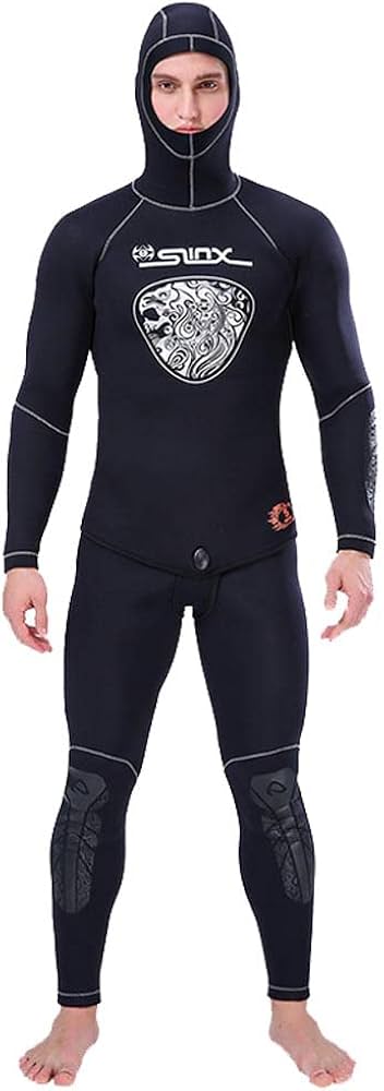 Amazon | MORGEN SKY ウェットスーツ メンズ 2ピース 5mm スピア