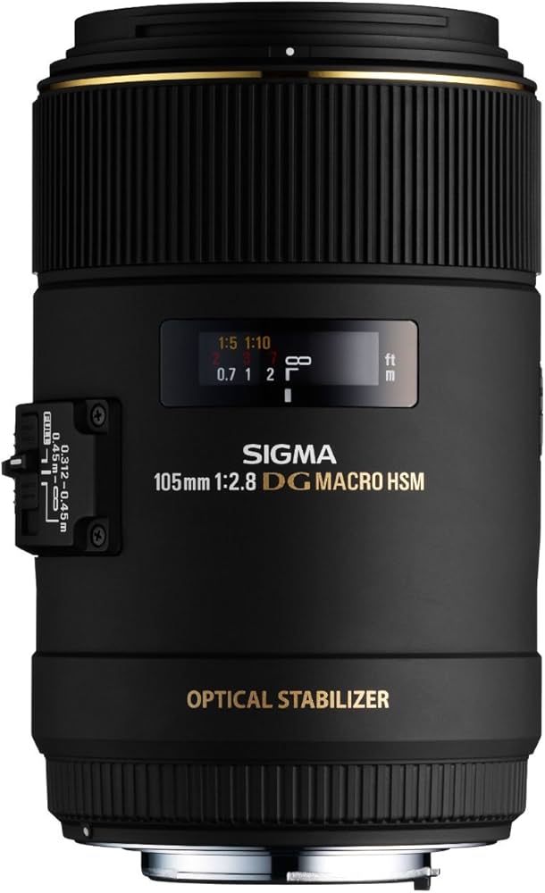 Amazon.com : Sigma 105mm F2.8 EX DG OS HSM Macro Lens for Sony SLR