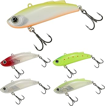 Amazon.co.jp: [青嵐ルアー]ルアー シーバス バイブレーション 57mm