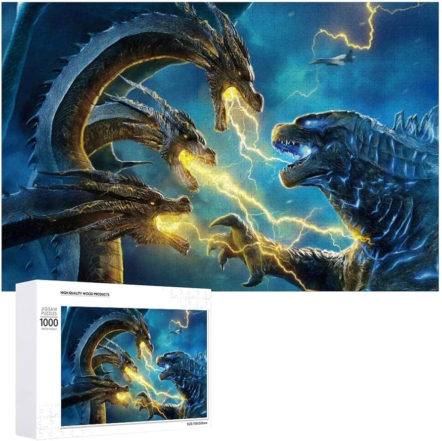 ゴジラ ジグソーパズル GODZILLA JIGSAW PUZZULE ゴジラ