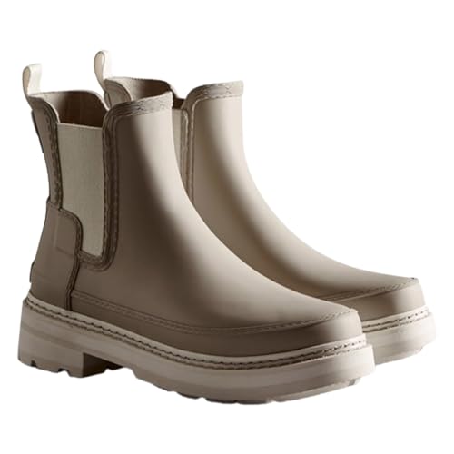 ハンター リファインド ステッチ ディテール チェルシー ブーツ