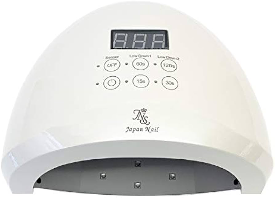 Amazon | ジェルネイルLEDライト日焼け防止と硬化熱防止2種類の