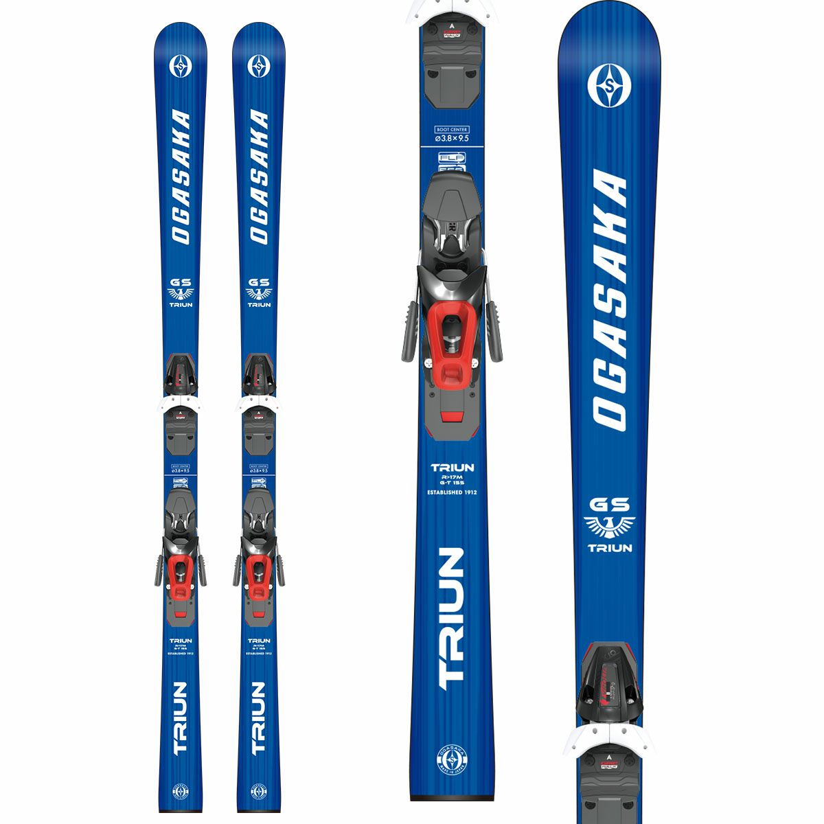 OGASAKA オガサカ スキー板 キッズ ジュニア＜2026＞TRIUN〔トライアン