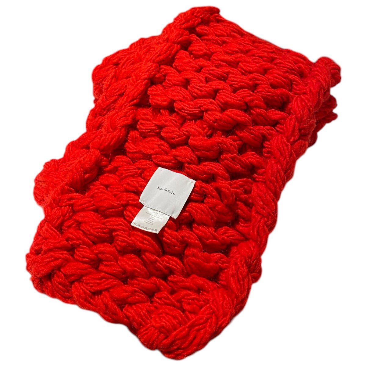 Kota Gushiken(コウタ グシケン) 19AWOVERSIZED SCARF REDオーバー