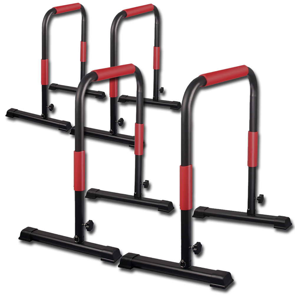 ディップススタンド 2台セット 3段階 高さ調節可能 懸垂マシン 懸垂