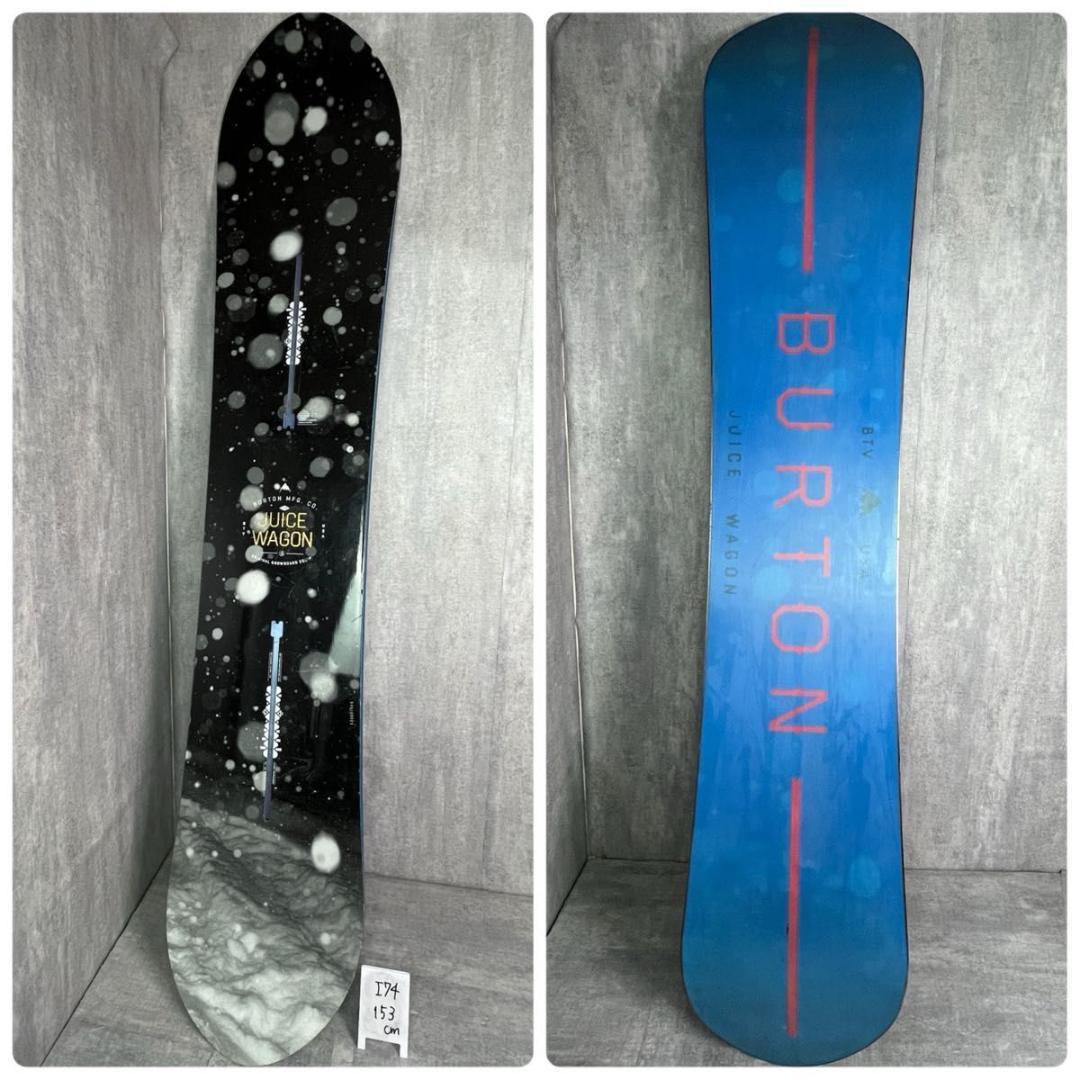 バートン JUICE WAGON 153cm スノーボード パウダー キャンバー